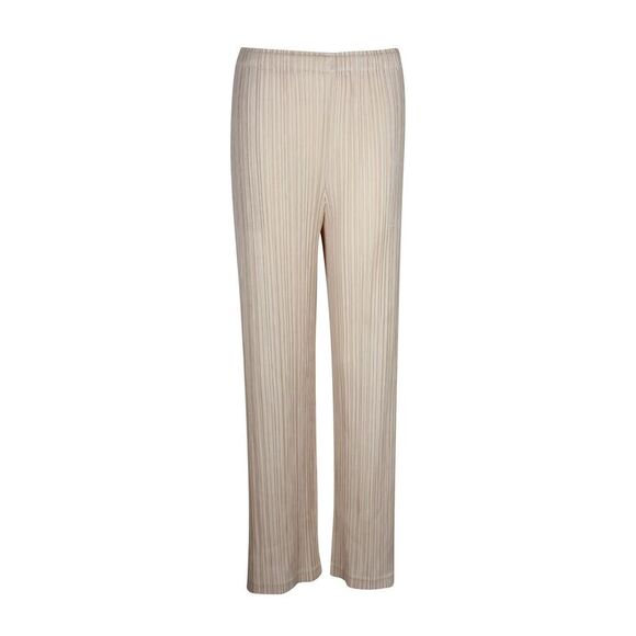 Mars - Beige Pleated Pants